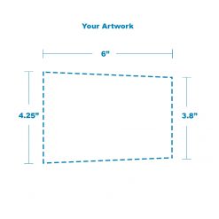 109mm artwork measurements