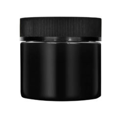 CR Black Flush Cap Jars Glossy