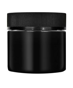 CR Black Flush Cap Jars Glossy