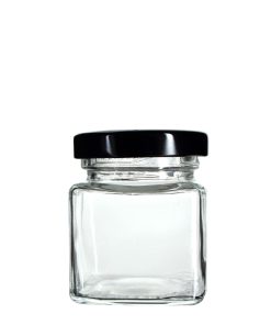 Glass Square Jars 2 oz