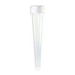 Child Resistant Clear Conical Tube 98 mm