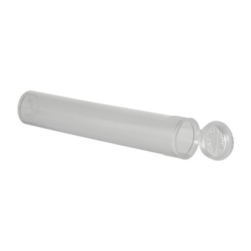 Child Resistant Vape Cartridge Tube Clear 80MM