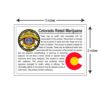 Colorado Compliant Labels Retail Marijuan 4