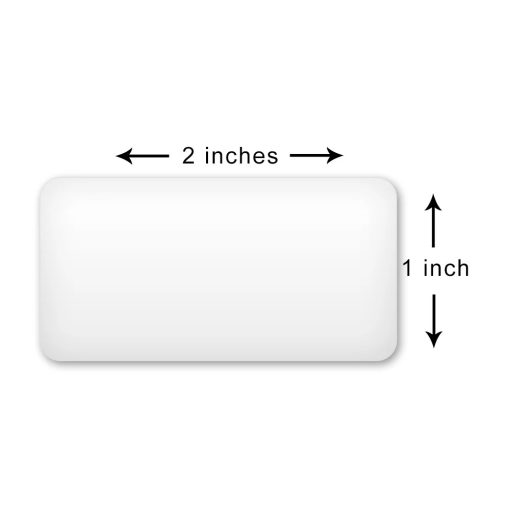 Label Direct Thermal 2" x 1" Label Direct Thermal Line Packaging