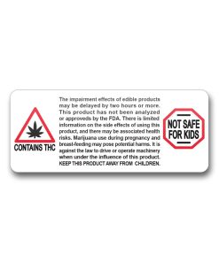 Warning Edible Massachusetts