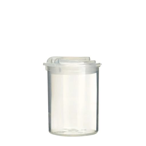 Pop Top Concentrate Containers 5ML Clear