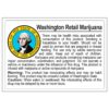 Washington Compliant Labels Retail Marijuana 1 Roll 3