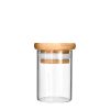 2 oz Glass Jars Wooden Lid
