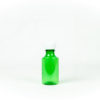 Green Graduated Oval RX Bottles with Child-Resistant Caps 1 oz