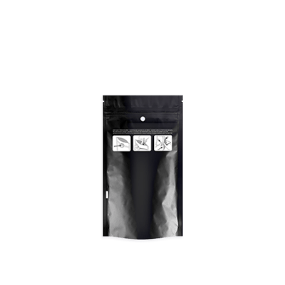 Child Resistant Black Dymapak Bags 1/4 Ounce – 4.00″ x 7.12″ – 1000 Bags 2 Dymapak 1/4 Ounce Child Resistant Black Bags