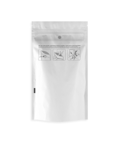 Child Resistant White Dymapak Bags 1/4 Ounce