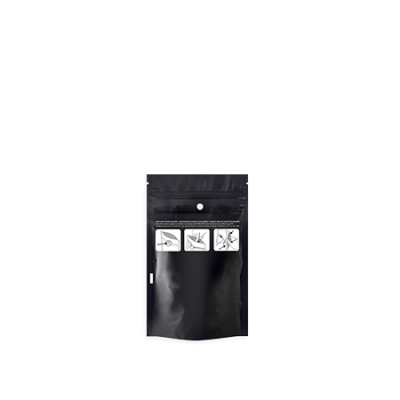 Child Resistant Black Dymapak Bags 1/8 Ounce – 3.62″ x 5.86″ – 1000 Bags 2 Dymapak 1/8 Ounce Child Resistant Black Bags