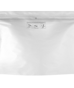 Child Resistant Dymapak White Bags - 12″ x 9″