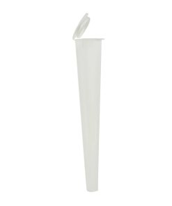 Child Resistant Opaque White Conical Tube 109 mm