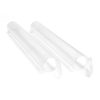 Clear Translucent Pre-Roll Tubes 120 mm - Pack of 500 4 120mm Translucent Clear Pre-Roll Tubes