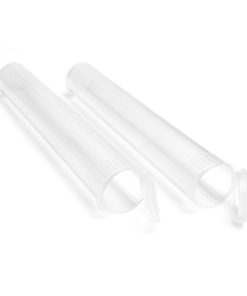 120mm Translucent Clear Pre-Roll Tubes