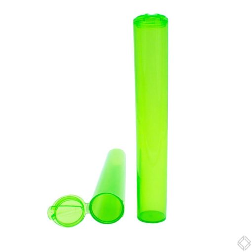 90mm lime green pre roll tubes 2