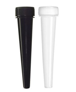 Child Resistant Opaque White Conical Tube 102 mm