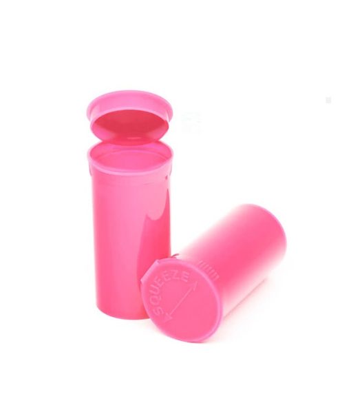 13 Dram Opaque Bubblegum Pop Top Containers