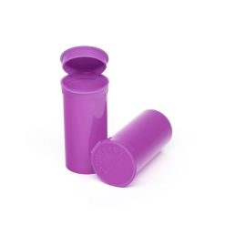 Philips 13 Dram Opaque Grape Child Resistant Pop Top Vial