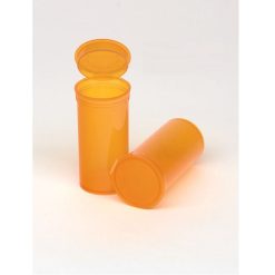 13 Dram Translucent Amber Pop Top Containers