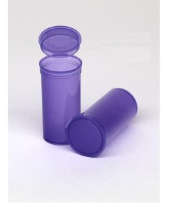 Philips 13 Dram Translucent Violet Child Resistant Pop Top Vial