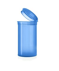 Philips 19 Dram Translucent Blue Child Resistant Pop Top Vial