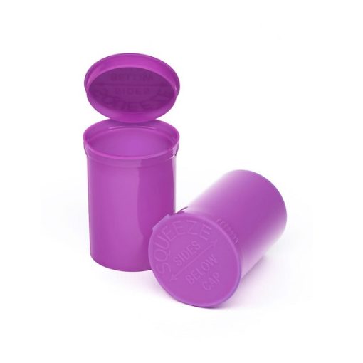 30 Dram Translucent Grape Pop Top Containers