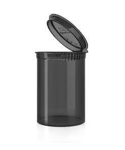 30 Dram Translucent Smoke Pop Top Containers