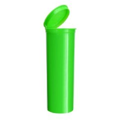 60 Dram Opaque Lime Pop Top Containers