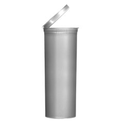 60 Dram Opaque Silver Pop Top Containers