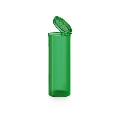 Philips 60 Dram Translucent Green Child Resistant Pop Top Vial