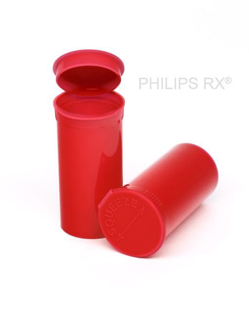 13 Dram Opaque Strawberry PHILIPS RX® Pop Top Containers