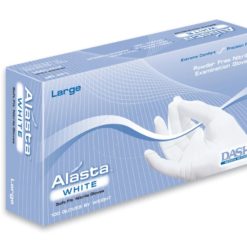 Exam Gloves Alasta White Nitrile