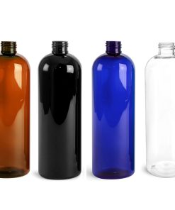 16oz PET Cosmo Round Bottles Plastic