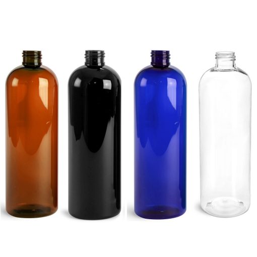 16oz PET Cosmo Round Bottles Plastic