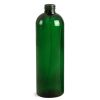 16oz PET Cosmo Round Bottles Plastic Green
