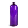16oz PET Cosmo Round Bottles Plastic Purple