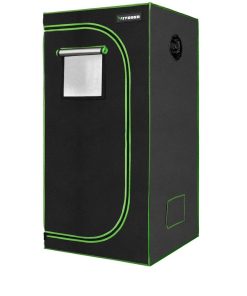 Vivosun Mylar Hydroponic Grow Tent With Observation Window And Floor Tray For Indoor Plant Growing