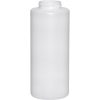 12 oz. Natural HDPE Plastic Cylinder Bottle, 38mm 38-400