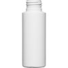 2 oz. Natural HDPE Plastic Cylinder Bottle, 20mm 20-410