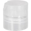28mm 28-410 Natural Smooth Disc Top Cap w/Pressure Sensitive Liner - 62500 Cap/ Case 2 28mm 28-410 Natural Smooth Disc Top Cap w/Pressure Sensitive Liner
