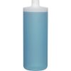 32 oz. Natural HDPE Plastic Cylinder Bottle, 28mm 28-410