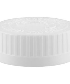 38mm 38-400 White Child Resistant Cap Argus-Loc (PDT) w/F217 Liner