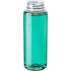 8 oz. Clear PET Plastic Freeport Cylinder Bottle, 38mm 38-400