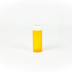 Amber Push & Turn Child Resistant Vials 6 Dram