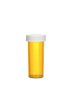 Amber Push & Turn Child Resistant Vials 8 Dram