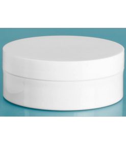 6 oz White Polypro Thick Wall Jars w/ Lined Caps