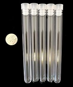 150mm Two Piece Polystyrene pre-roll Tubes doob