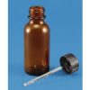 Amber Glass Applicator Bottles, 1 oz (30 ml